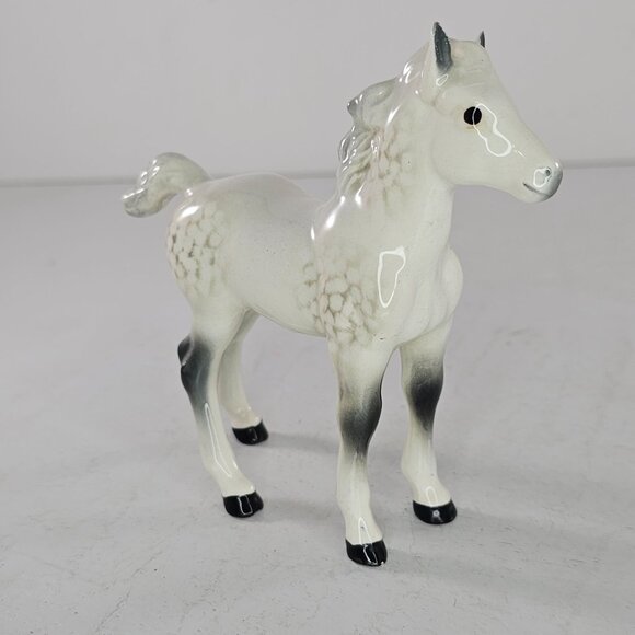 Beswick England Foal Medium Almost Stood Square Dapple Grey #1084 - Picture 5 of 13